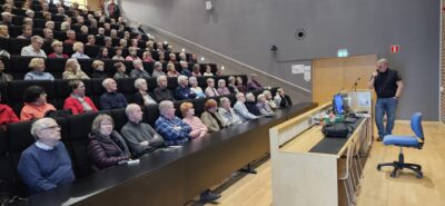 Kardiologin luento Iisalmen Lumakeskuksella