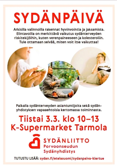 Porvoonseudun Sydänyhdistys / Borgånejdens Hjärtförening Rf