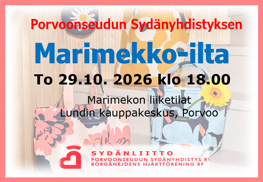 Porvoonseudun Sydänyhdistys / Borgånejdens Hjärtförening Rf