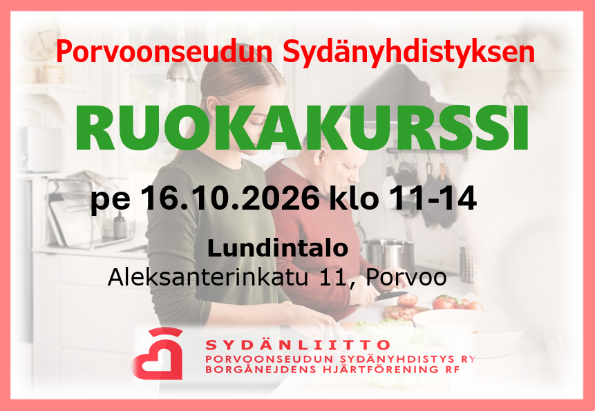Porvoonseudun Sydänyhdistys / Borgånejdens Hjärtförening Rf