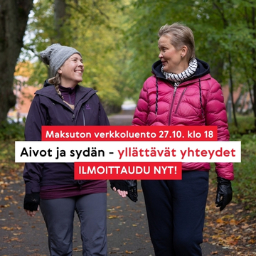 Verkkoluento 27.10. klo 18
